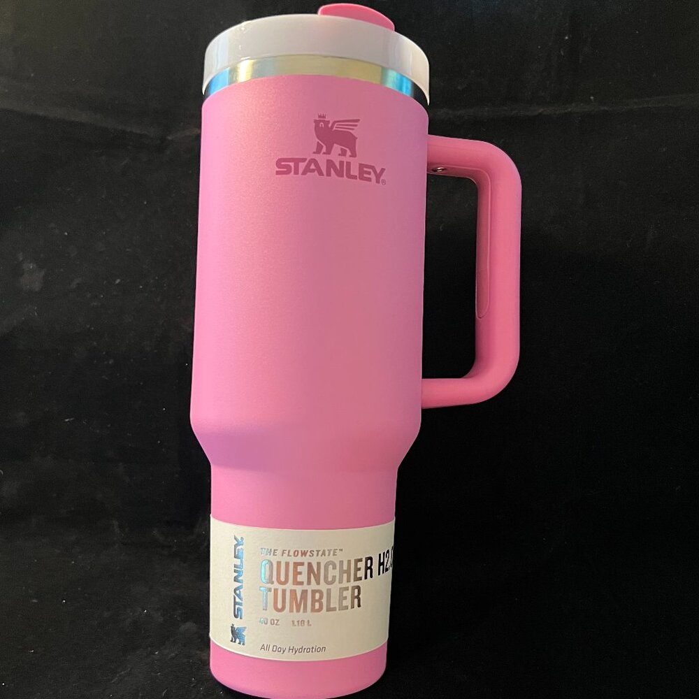 Stanley Peony 40oz Flowstate Quencher H2.0 Tumbler NIB